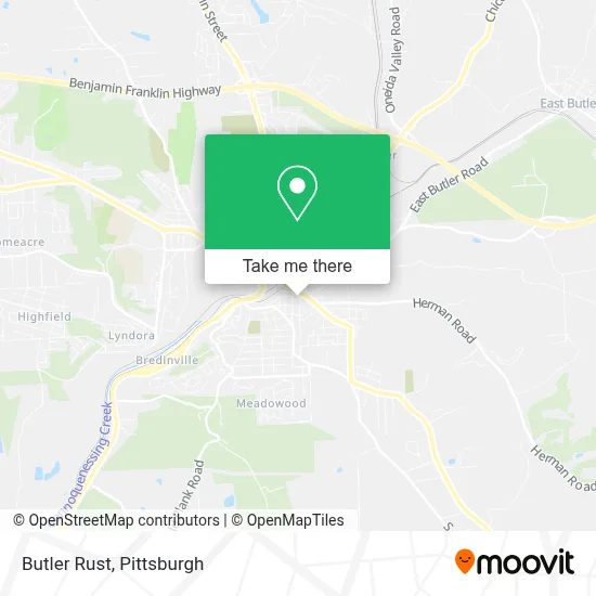 Butler Rust map