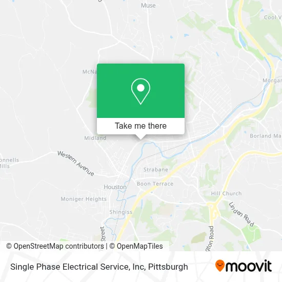 Single Phase Electrical Service, Inc map