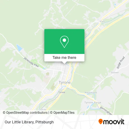 Our Little Library map