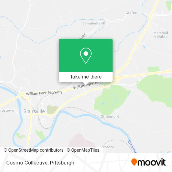 Cosmo Collective map