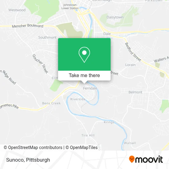 Sunoco map