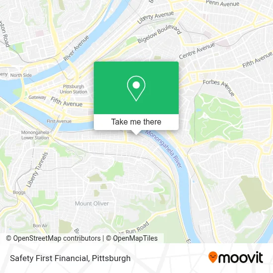 Safety First Financial map