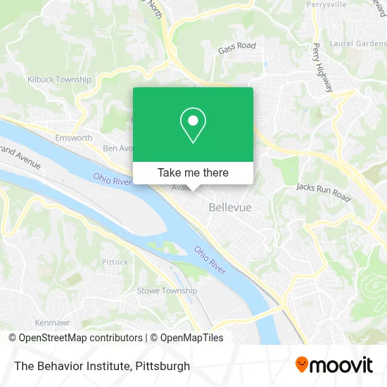The Behavior Institute map