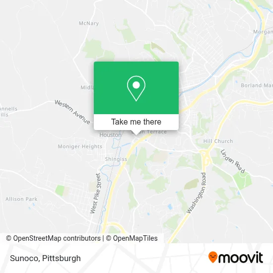 Sunoco map