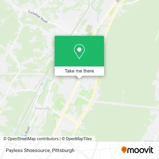 Payless Shoesource map