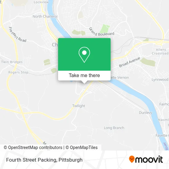 Fourth Street Packing map