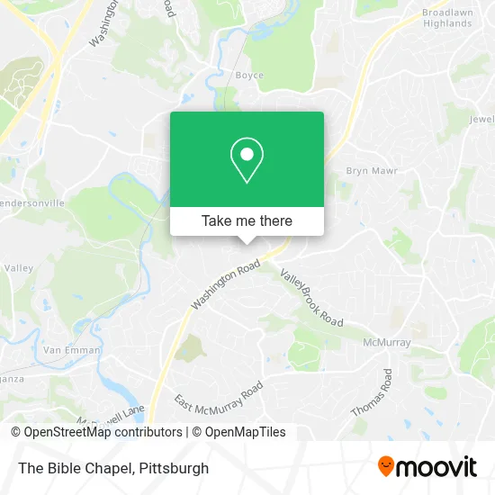 The Bible Chapel map