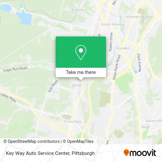 Key Way Auto Service Center map