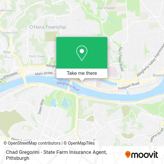 Chad Gregorini - State Farm Insurance Agent map