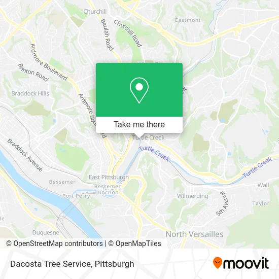 Dacosta Tree Service map