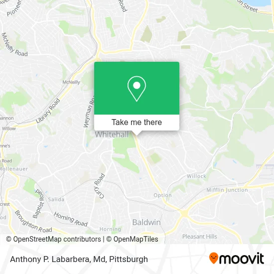 Anthony P. Labarbera, Md map