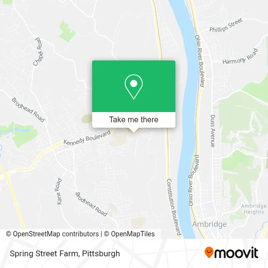 Spring Street Farm map