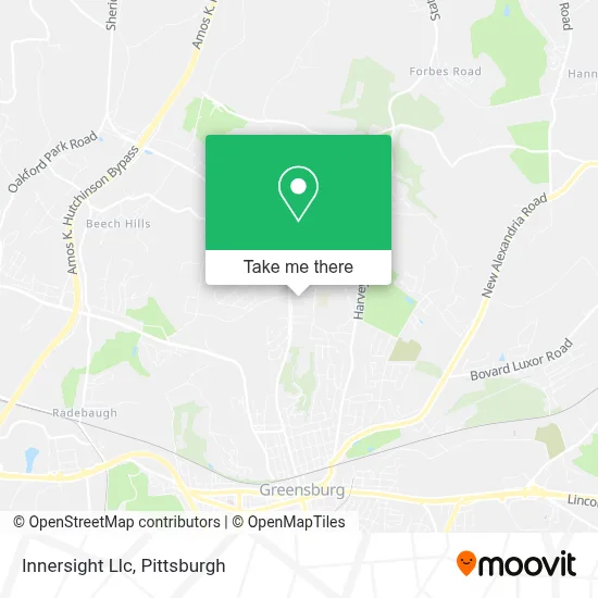 Innersight Llc map