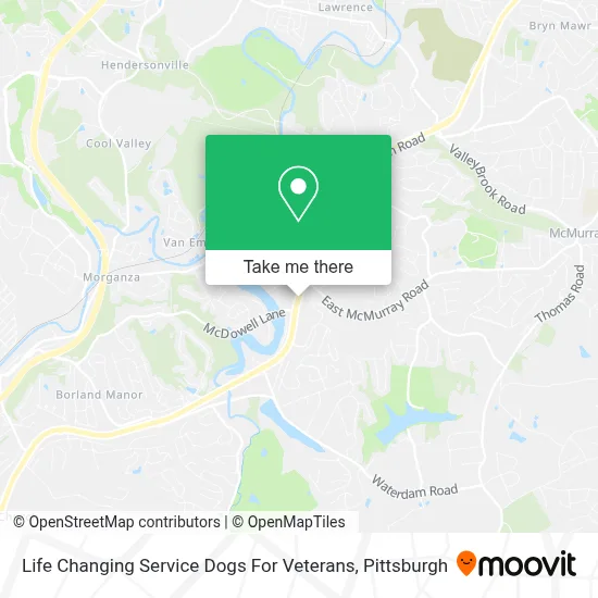 Life Changing Service Dogs For Veterans map