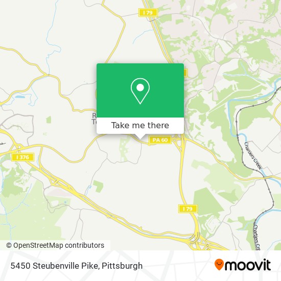 Mapa de 5450 Steubenville Pike