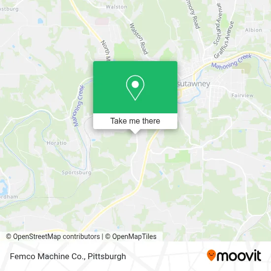 Femco Machine Co. map