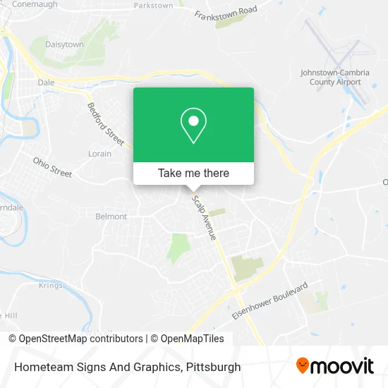 Hometeam Signs And Graphics map