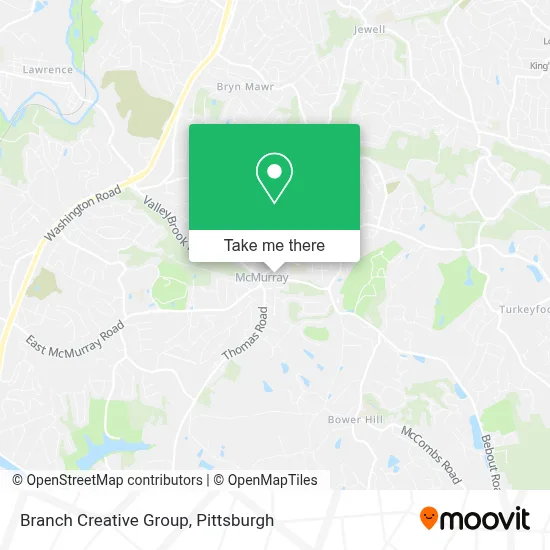 Branch Creative Group map