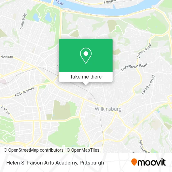 Helen S. Faison Arts Academy map