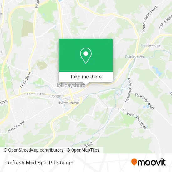 Refresh Med Spa map