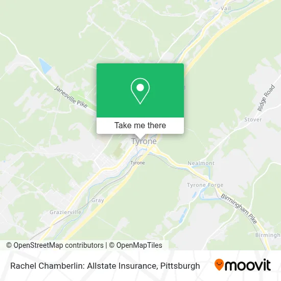 Rachel Chamberlin: Allstate Insurance map