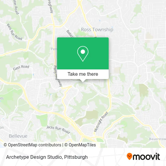 Archetype Design Studio map
