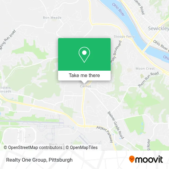 Realty One Group map