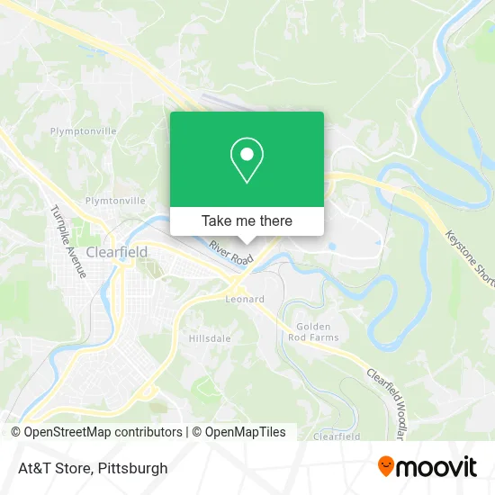 At&T Store map