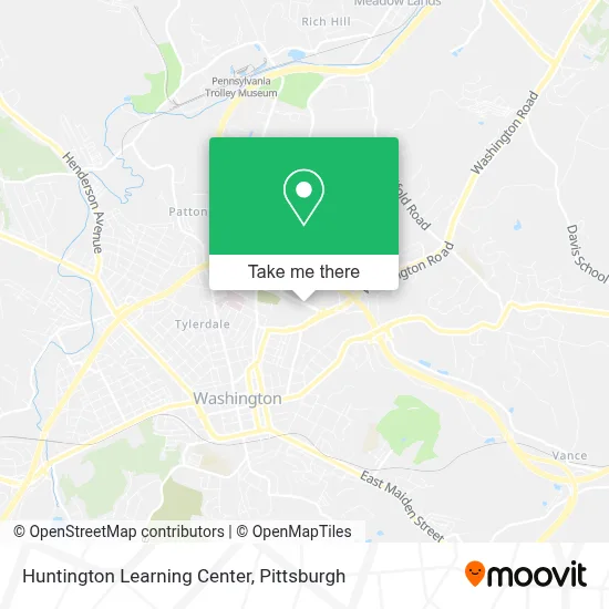 Huntington Learning Center map