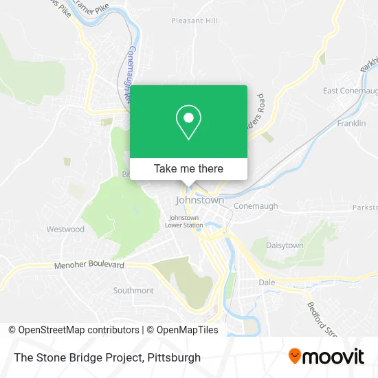 The Stone Bridge Project map