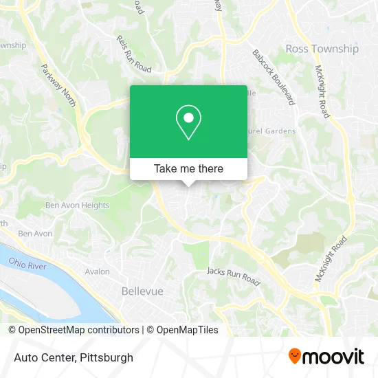 Center Auto map