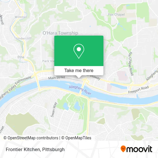 Frontier Kitchen map