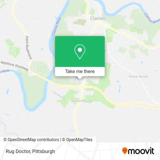 Rug Doctor map