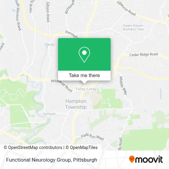 Functional Neurology Group map