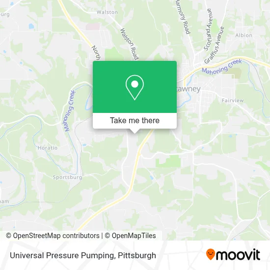 Universal Pressure Pumping map