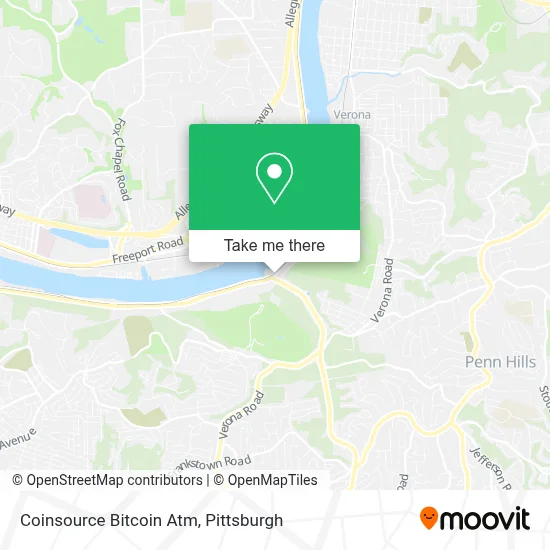 Coinsource Bitcoin Atm map