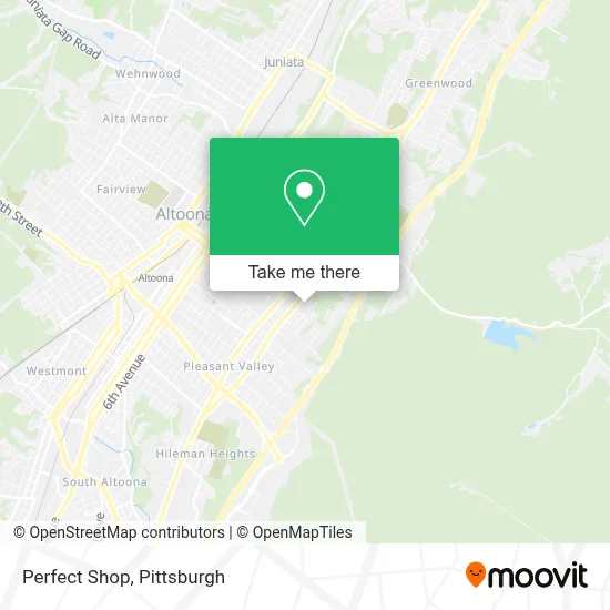 Perfect Shop map