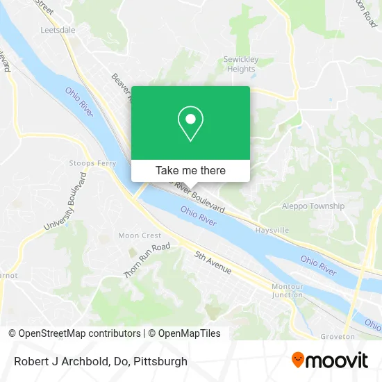 Robert J Archbold, Do map