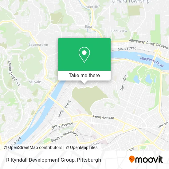 R Kyndall Development Group map