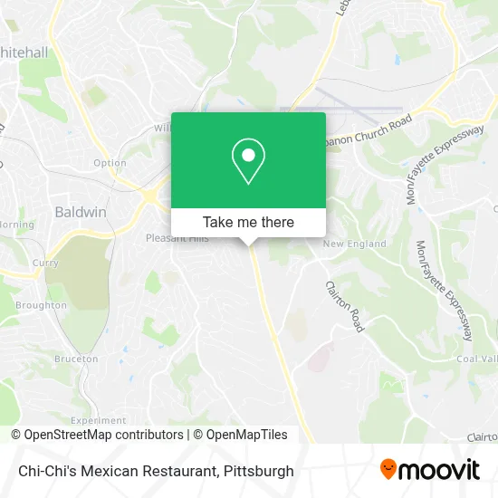Chi-Chi's Mexican Restaurant map