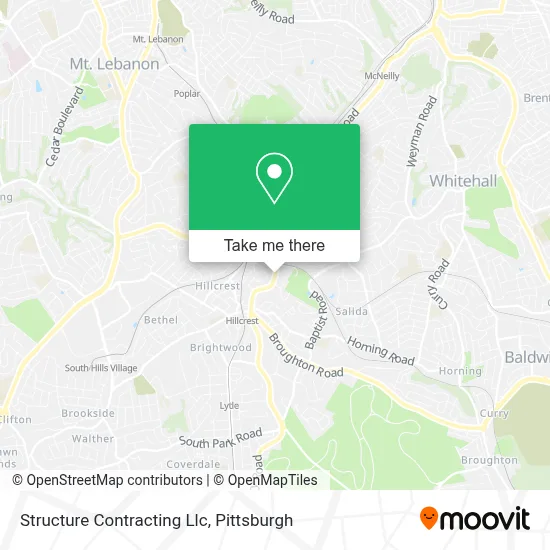 Structure Contracting Llc map