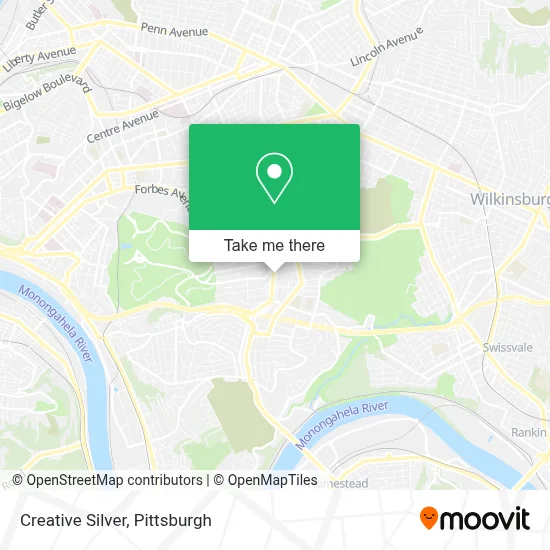 Creative Silver map