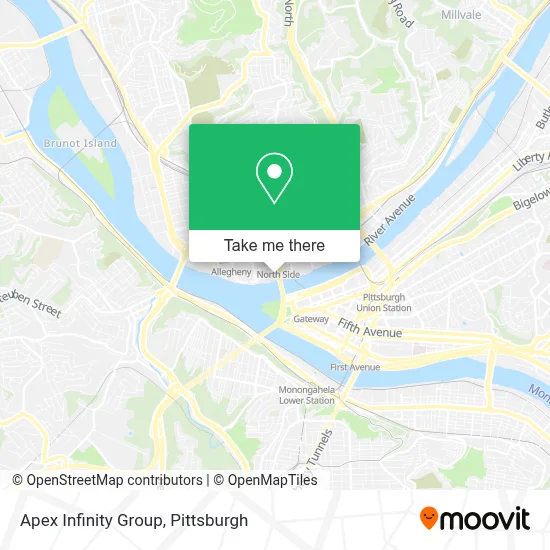 Apex Infinity Group map