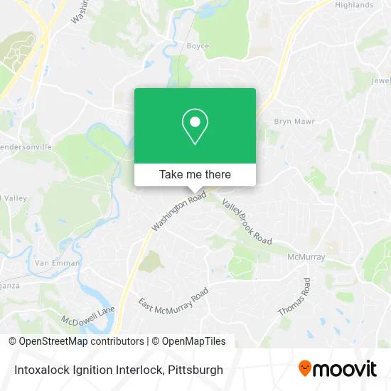 Intoxalock Ignition Interlock map