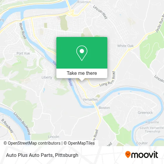 Auto Plus Auto Parts map