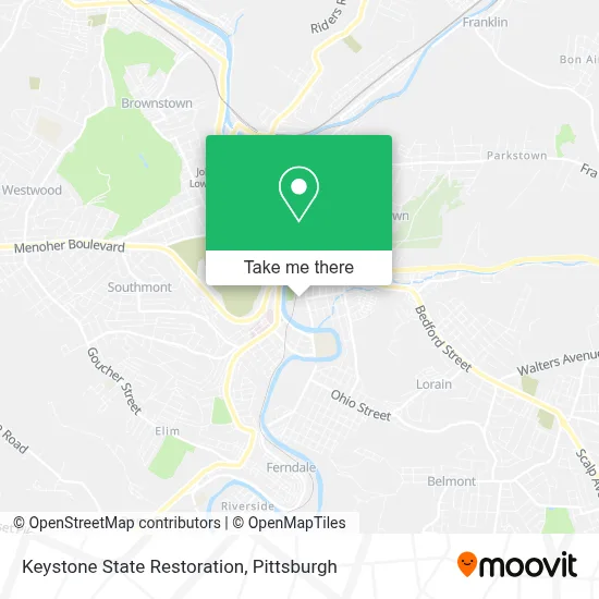 Keystone State Restoration map