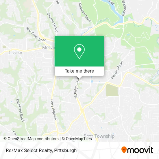 Re/Max Select Realty map