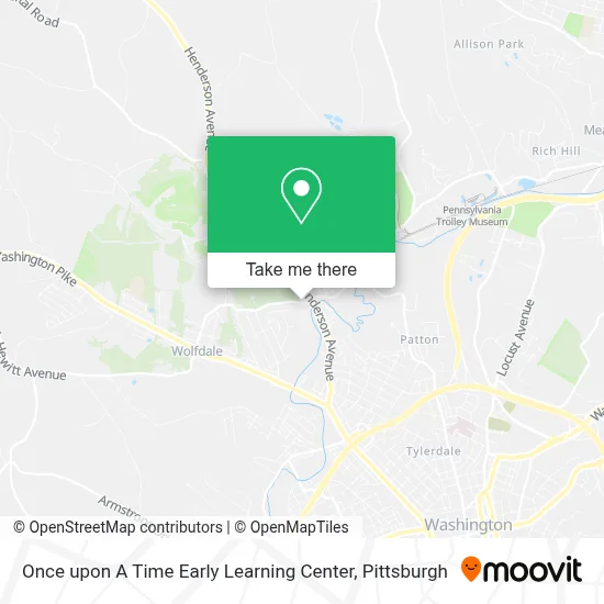 Once upon A Time Early Learning Center map