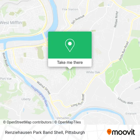 Renziehausen Park Band Shell map