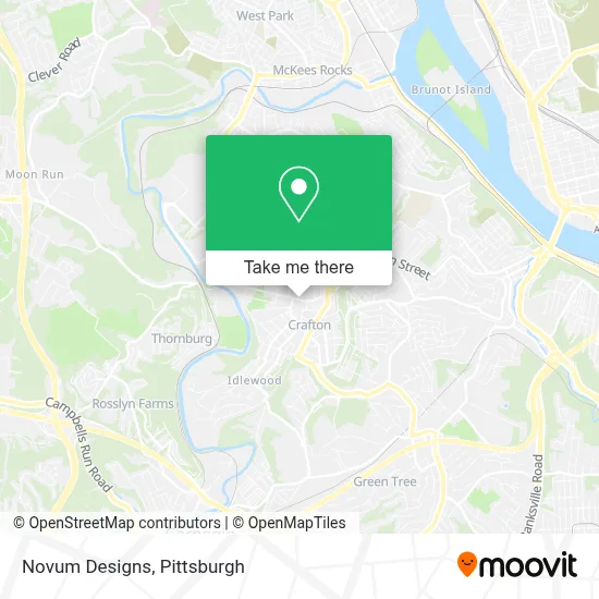 Novum Designs map